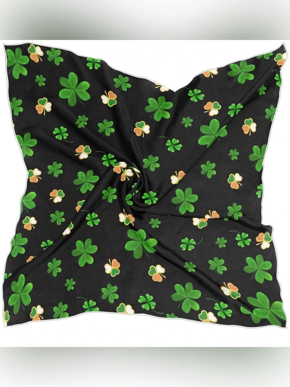 Women's Fashion Scarf Square Satin Headscarf Neck Scarf